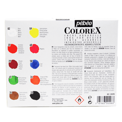Aquarela Líquida Colorex Mangá 13 Peças