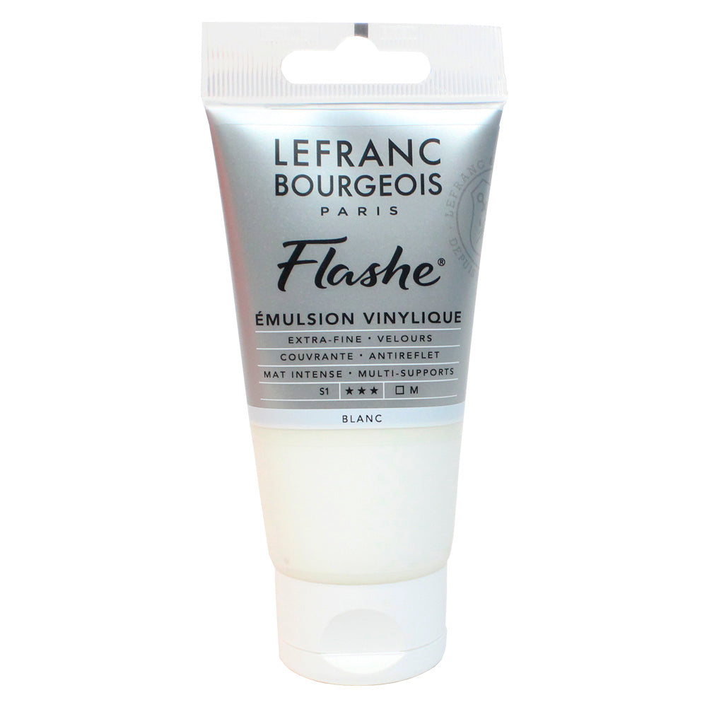 Tinta Acrílica Flashe Lefranc & Bourgeois 80ml S1 022 White