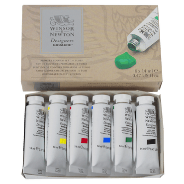 Tinta Guache Winsor & Newton Designers 06 Cores