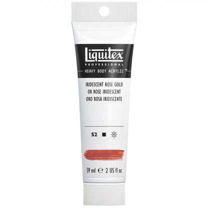 Tinta Acrílica Liquitex Heavy Body 227 Iridescent Rose Gold 59ml