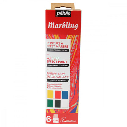 Tinta Initia Marbling Pebeo 6 Unidades