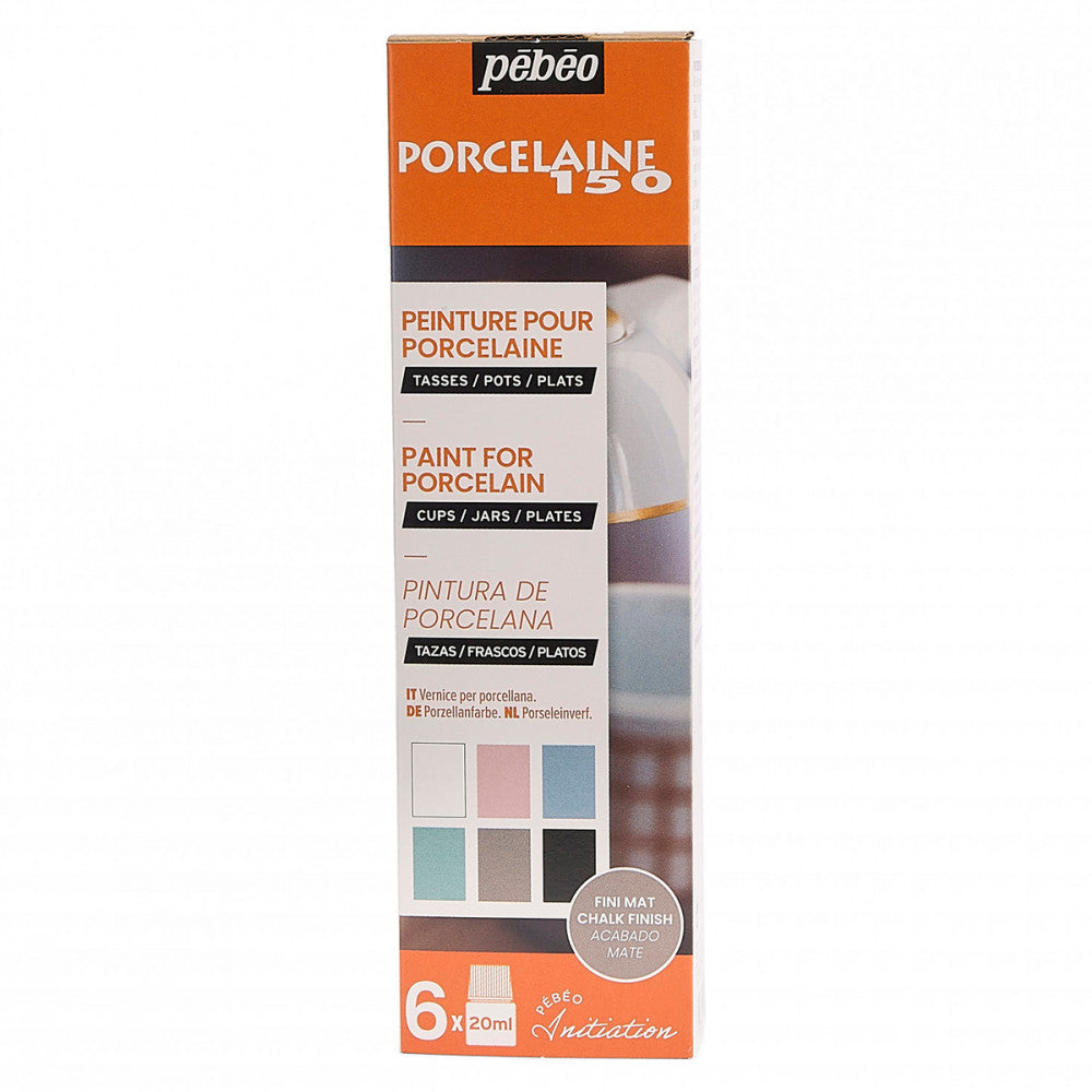 Tinta Initia Porcelaine Chalk Pebeo 6 Unidades