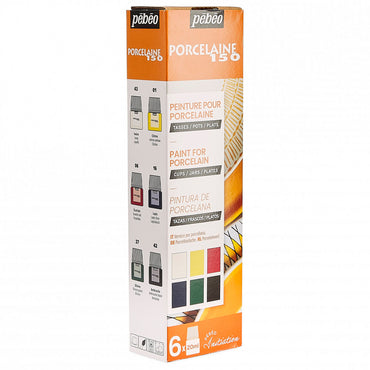 Tinta Initia Porcelaine Colour 1 Pebeo 6 Unidades