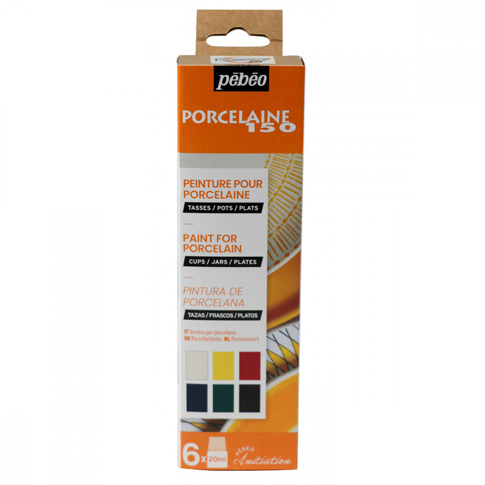 Tinta Initia Porcelaine Colour 1 Pebeo 6 Unidades