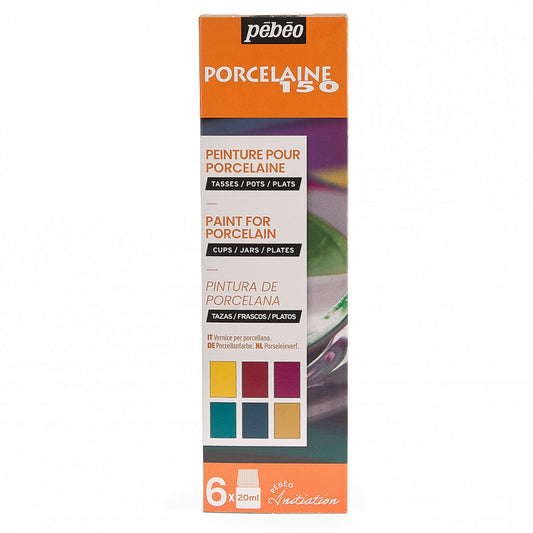 Tinta Initia Porcelaine Colour 2 Pebeo 6 Unidades