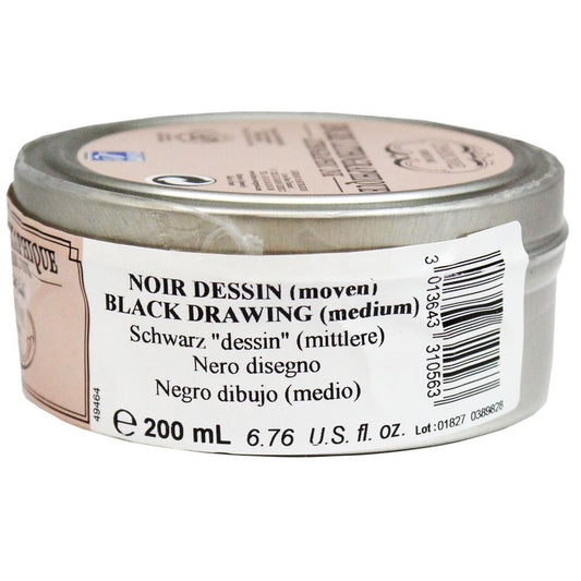 Tinta Para Litogravura Charbonnel Black Drawing 200ml