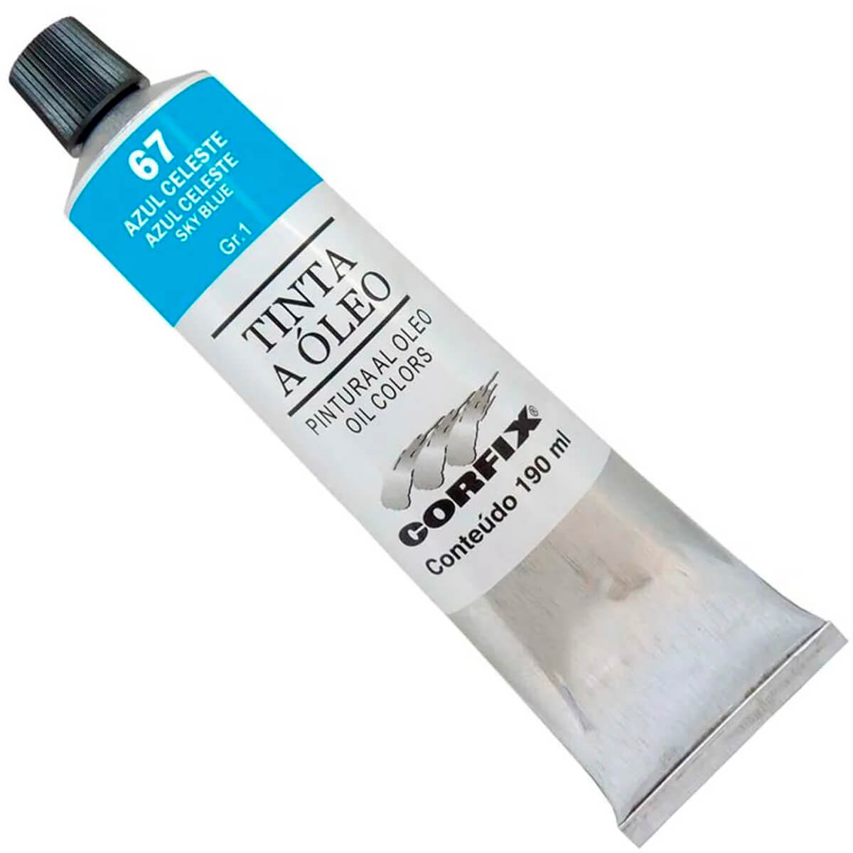 Tinta a Óleo Corfix 190ml 067 Azul Celeste G1