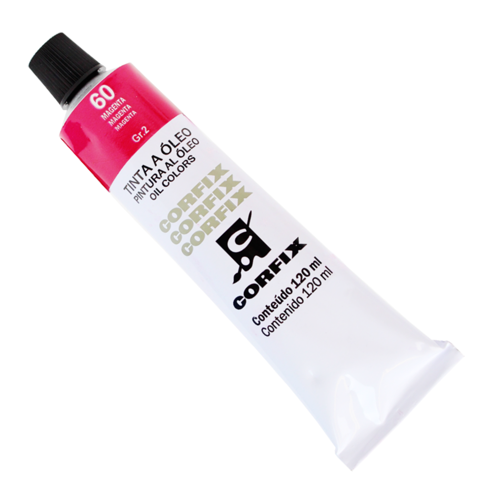 Tinta a Óleo Corfix 120ml 60 Magenta