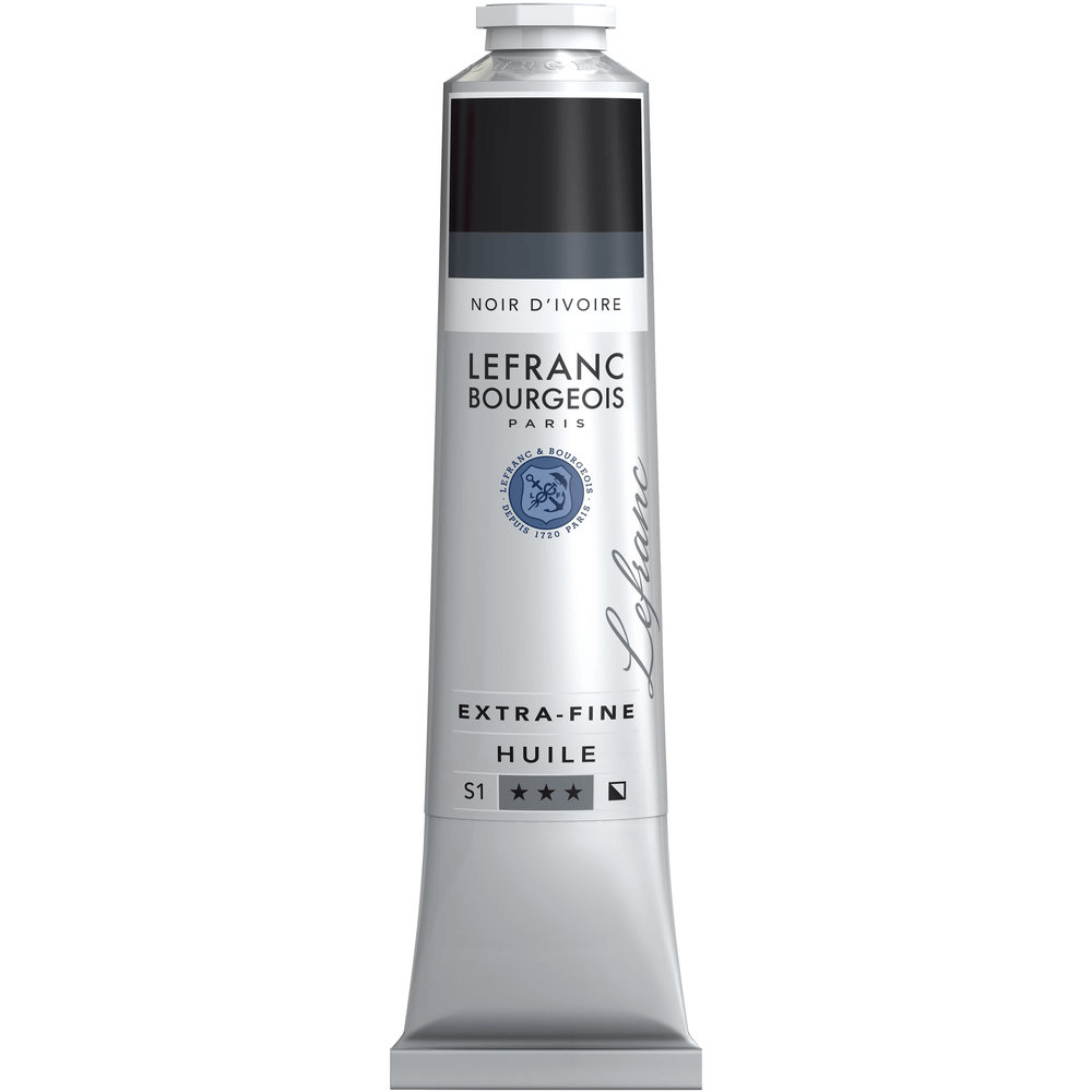 Tinta Óleo Extra Fine L&B 200ml S1 269 Ivory Black