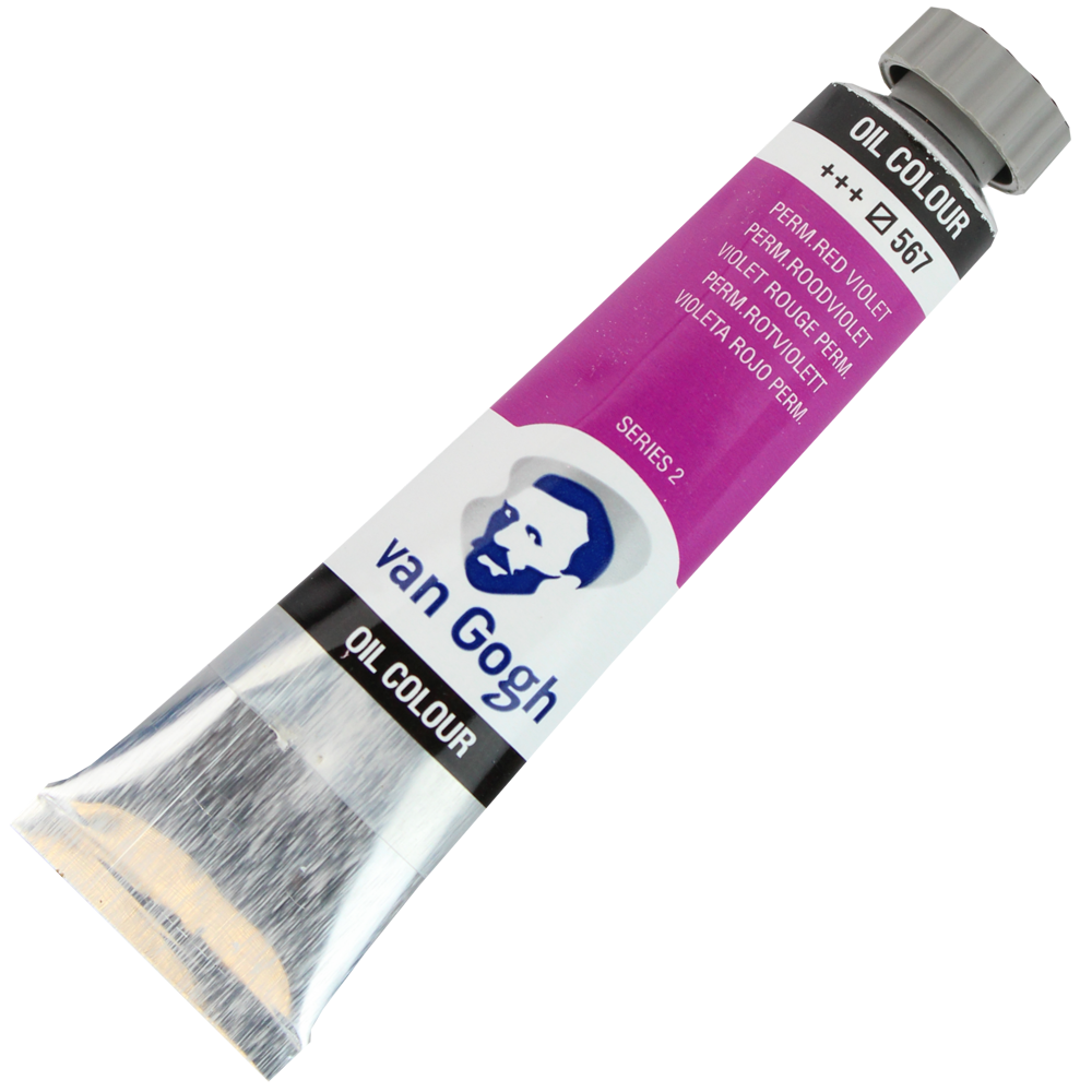 Tinta Óleo Van Gogh 20ml 567 Permanent Red Violet