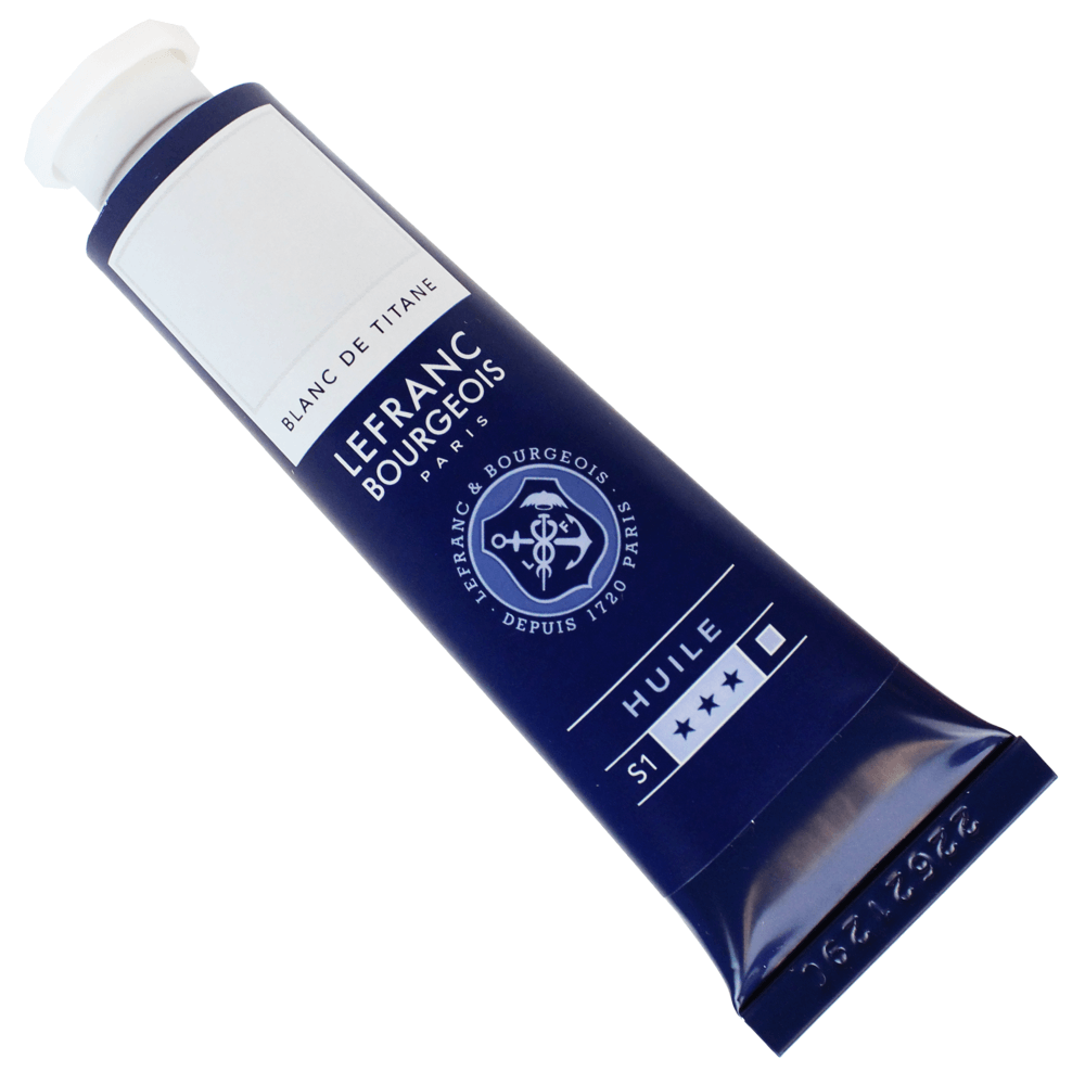 Tinta Óleo Fine Lefranc & Bourgeois 40ml 008 Titanium White