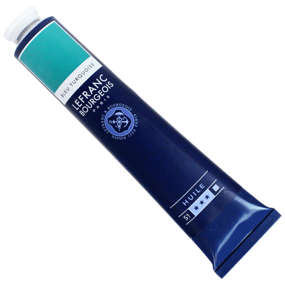 Tinta Óleo Fine Lefranc & Bourgeois 050 Turquoise Blue