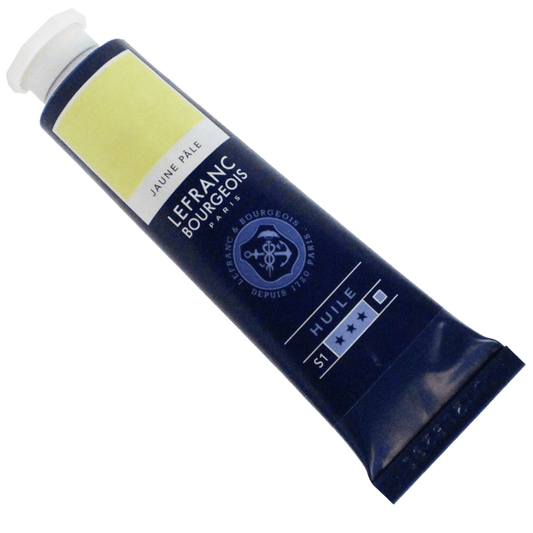 Tinta Óleo Fine Lefranc & Bourgeois 40ml 239 Pale Yellow