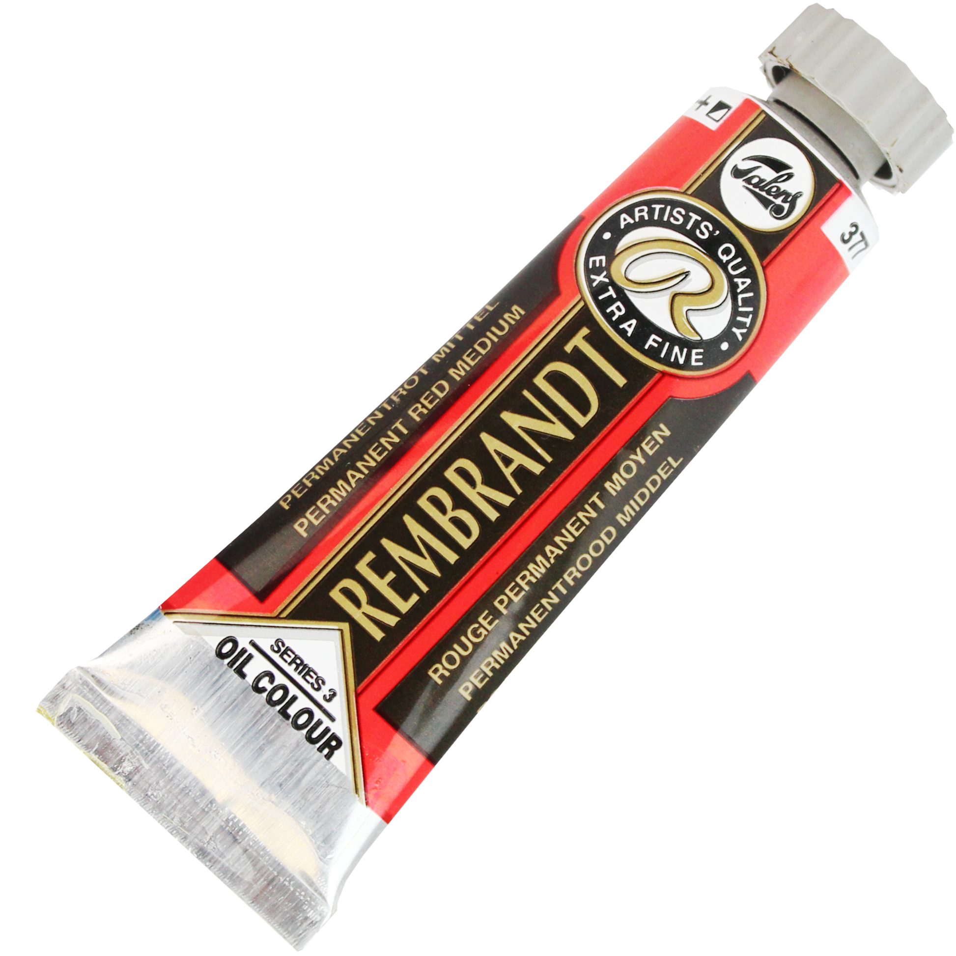 Tinta Óleo Rembrandt 15ml 377 Permanent Red Medium - Série 3