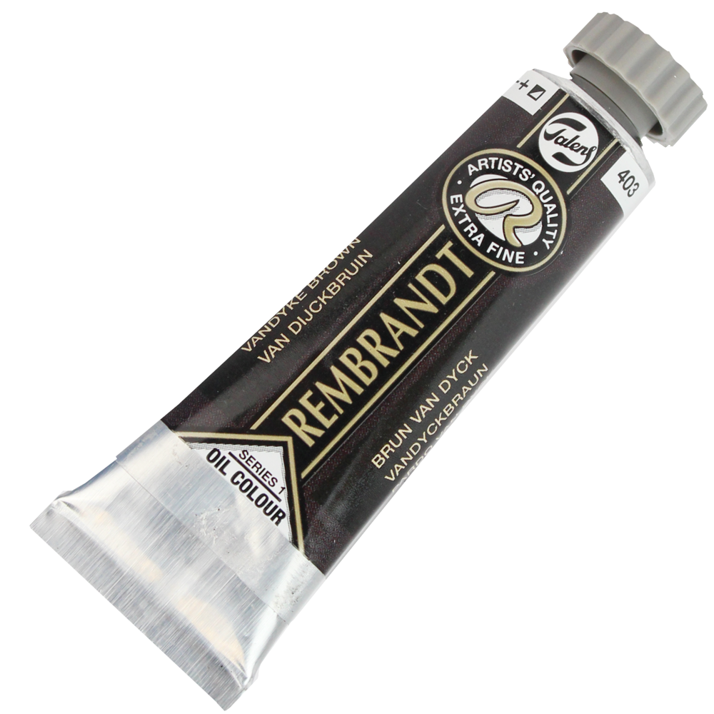 Tinta Óleo Rembrandt 15ml 403 Vndyke Brown - Série 1