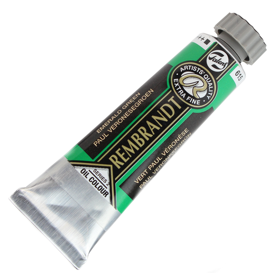 Tinta Óleo Rembrandt 15ml 615 Emerald Green - Série 2