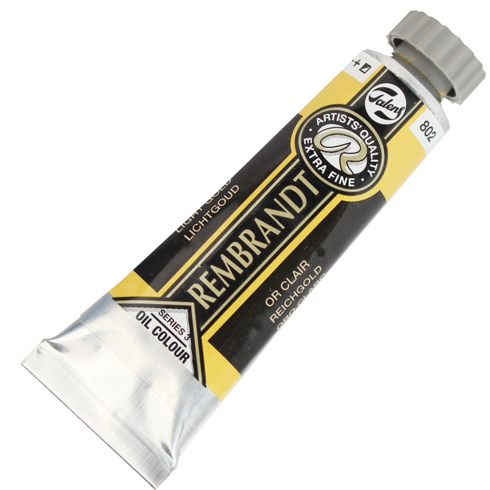 Tinta Óleo Rembrandt 15ml 802 Light Gold - Série 3