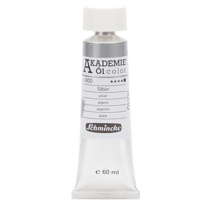 Tinta Óleo Schmincke Akademie 60ml Tom Metálico