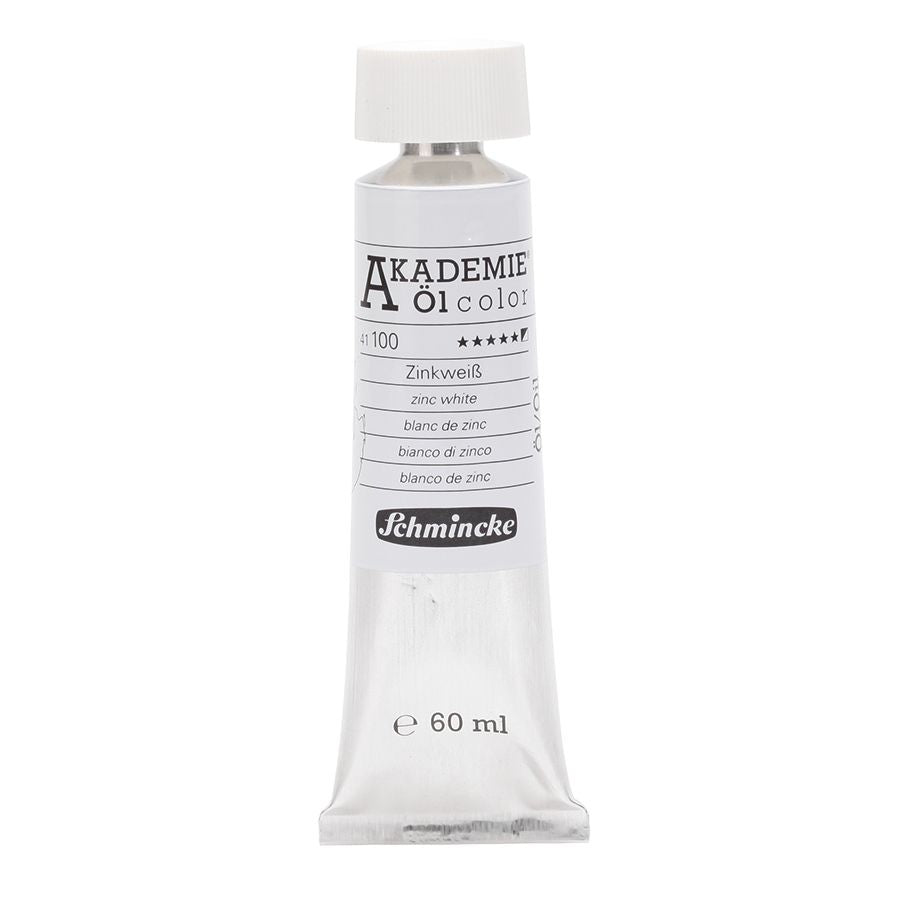 Tinta Óleo Schmincke Akademie 60ml 100 Zinc White