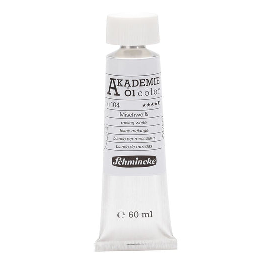 Tinta Óleo Schmincke Akademie 60ml 104 Mixing White