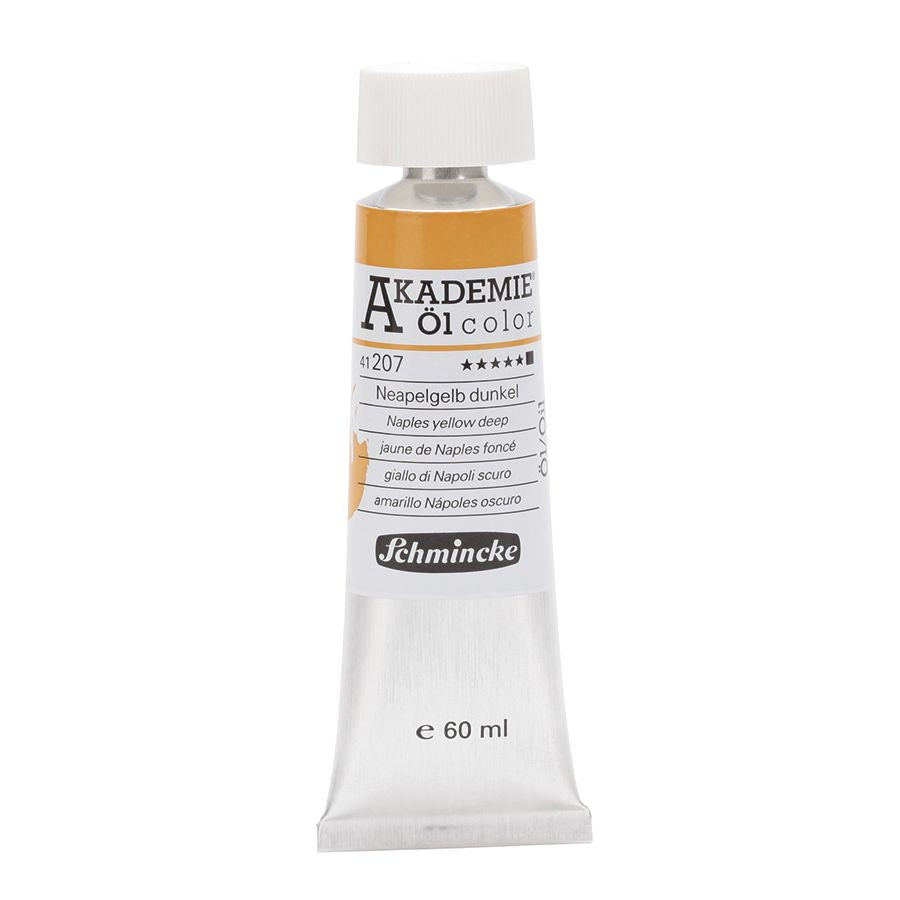 Tinta Óleo Schmincke Akademie 60ml 207 Naples Yellow Deep