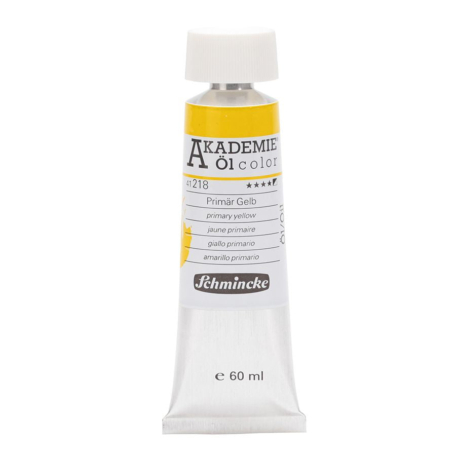 Tinta Óleo Schmincke Akademie 60ml 218 Primary Yellow