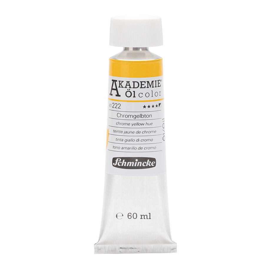 Tinta Óleo Schmincke Akademie 60ml 222 Chrome Yellow Hue