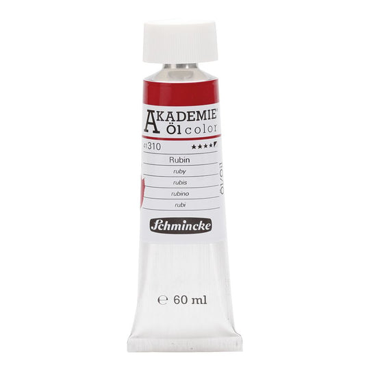 Tinta Óleo Schmincke Akademie 60ml 310 Ruby