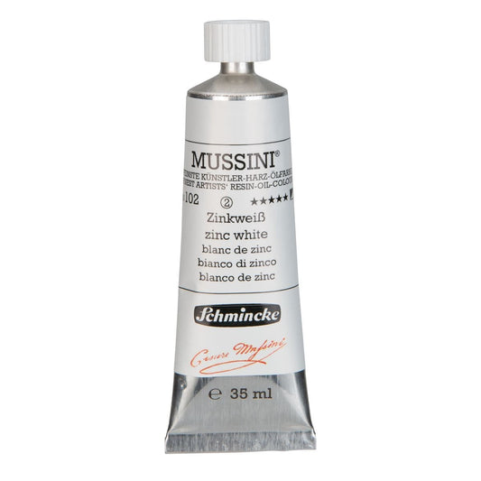 Tinta Óleo Schmincke Mussini 35ml S2 102 Zinc White