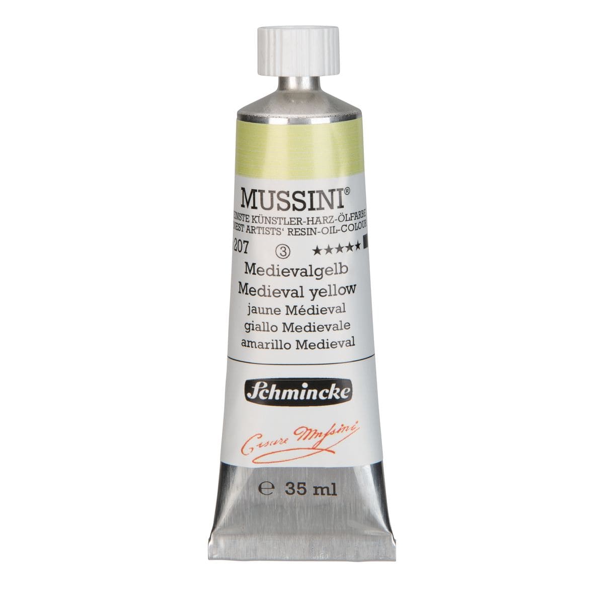 Tinta Óleo Schmincke Mussini 35ml S3 207 Medieval Yellow