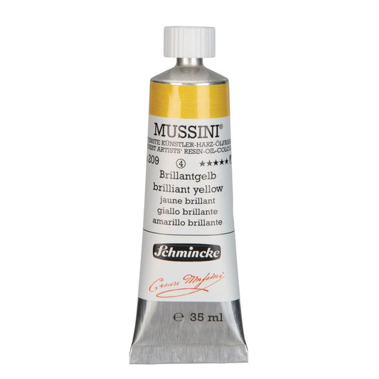 Tinta Óleo Schmincke Mussini 35ml S4 209 Brilliant Yellow