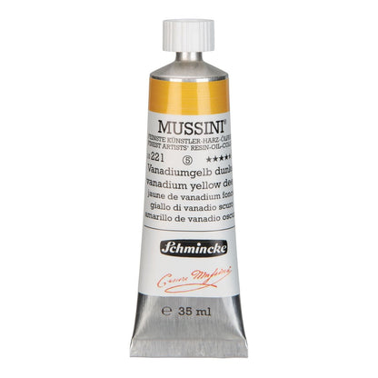 Tinta Óleo Schmincke Mussini 35ml S5 221 Vanadium Yellow Deep