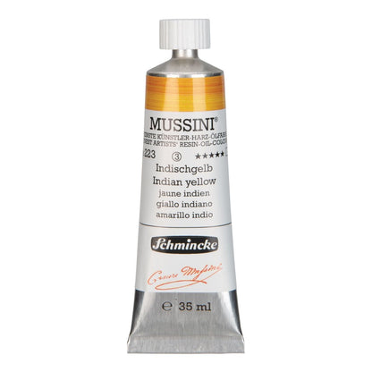 Tinta Óleo Schmincke Mussini 35ml S3 223 Indian Yellow