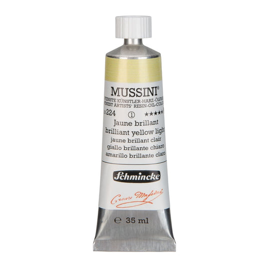 Tinta Óleo Schmincke Mussini 35ml S1 224 Brilliant Yellow Light