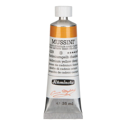 Tinta Óleo Schmincke Mussini 35ml S5 229 Cadmium Yellow Deep