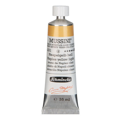 Tinta Óleo Schmincke Mussini 35ml S4 231 Naples Yellow Light