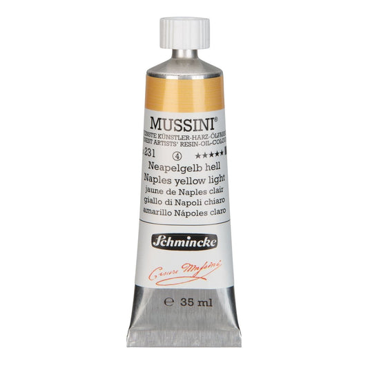 Tinta Óleo Schmincke Mussini 35ml S4 231 Naples Yellow Light