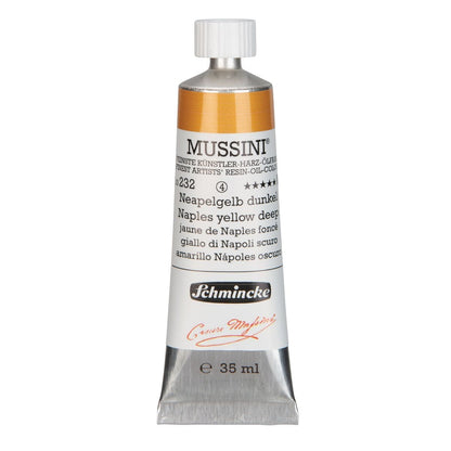 Tinta Óleo Schmincke Mussini 35ml S4 232 Naples Yellow Deep