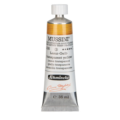 Tinta Óleo Schmincke Mussini 35ml S3 238 Transparent Yellow