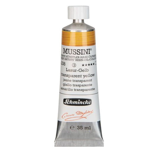 Tinta Óleo Schmincke Mussini 35ml S3 238 Transparent Yellow