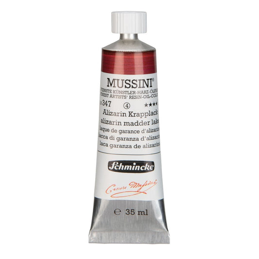 Tinta Óleo Schmincke Mussini 35ml S4 347 Alizarin Madder Lake