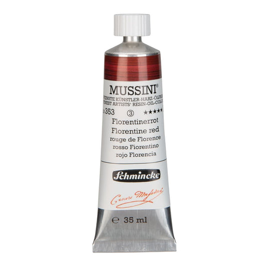 Tinta Óleo Schmincke Mussini 35ml S3 353 Florentine Red