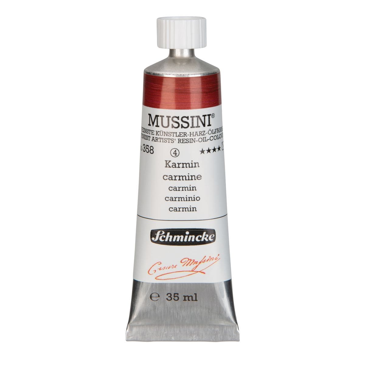 Tinta Óleo Schmincke Mussini 35ml S4 358 Carmine