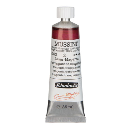 Tinta Óleo Schmincke Mussini 35ml S4 363 Transparent Magenta