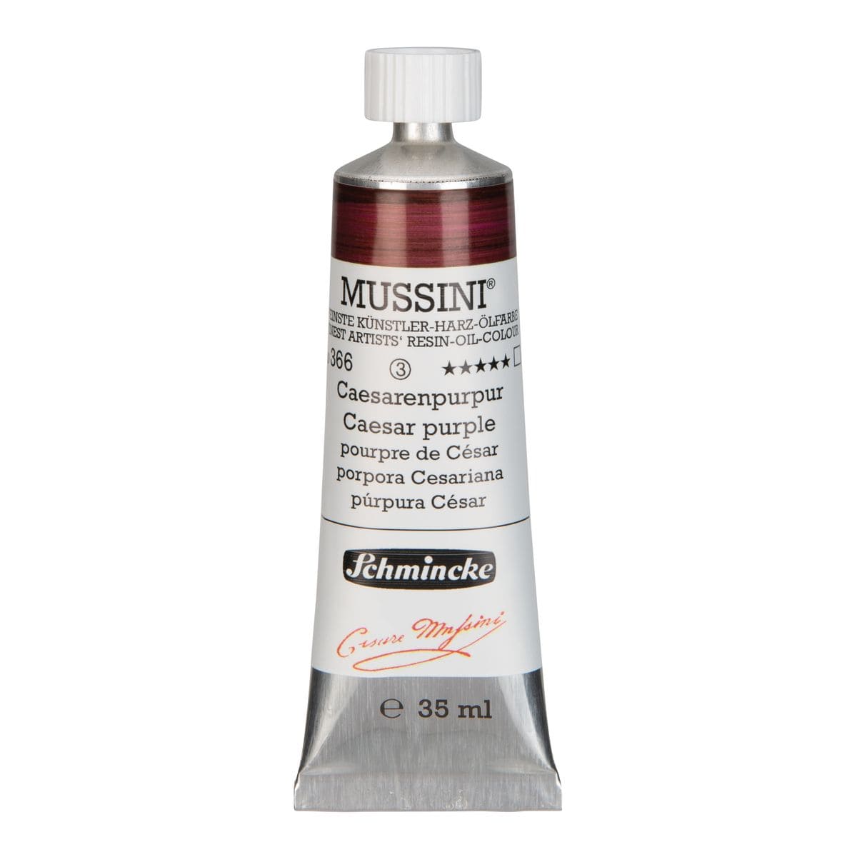 Tinta Óleo Schmincke Mussini 35ml S3 366 Caesar Purple