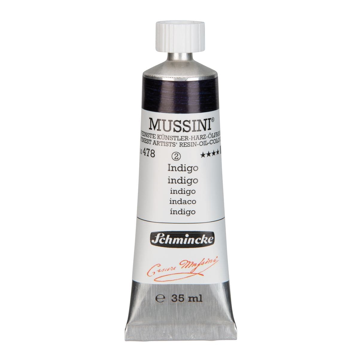 Tinta Óleo Schmincke Mussini 35ml S2 478 Indigo