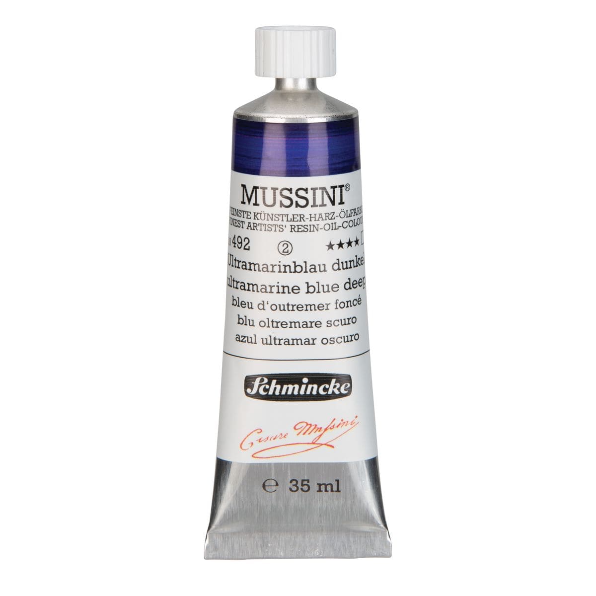 Tinta Óleo Schmincke Mussini 35ml S2 492 Ultramarine Blue Deep