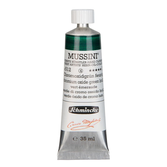 Tinta Óleo Schmincke Mussini 35ml S4 512 Chromium Oxide Green