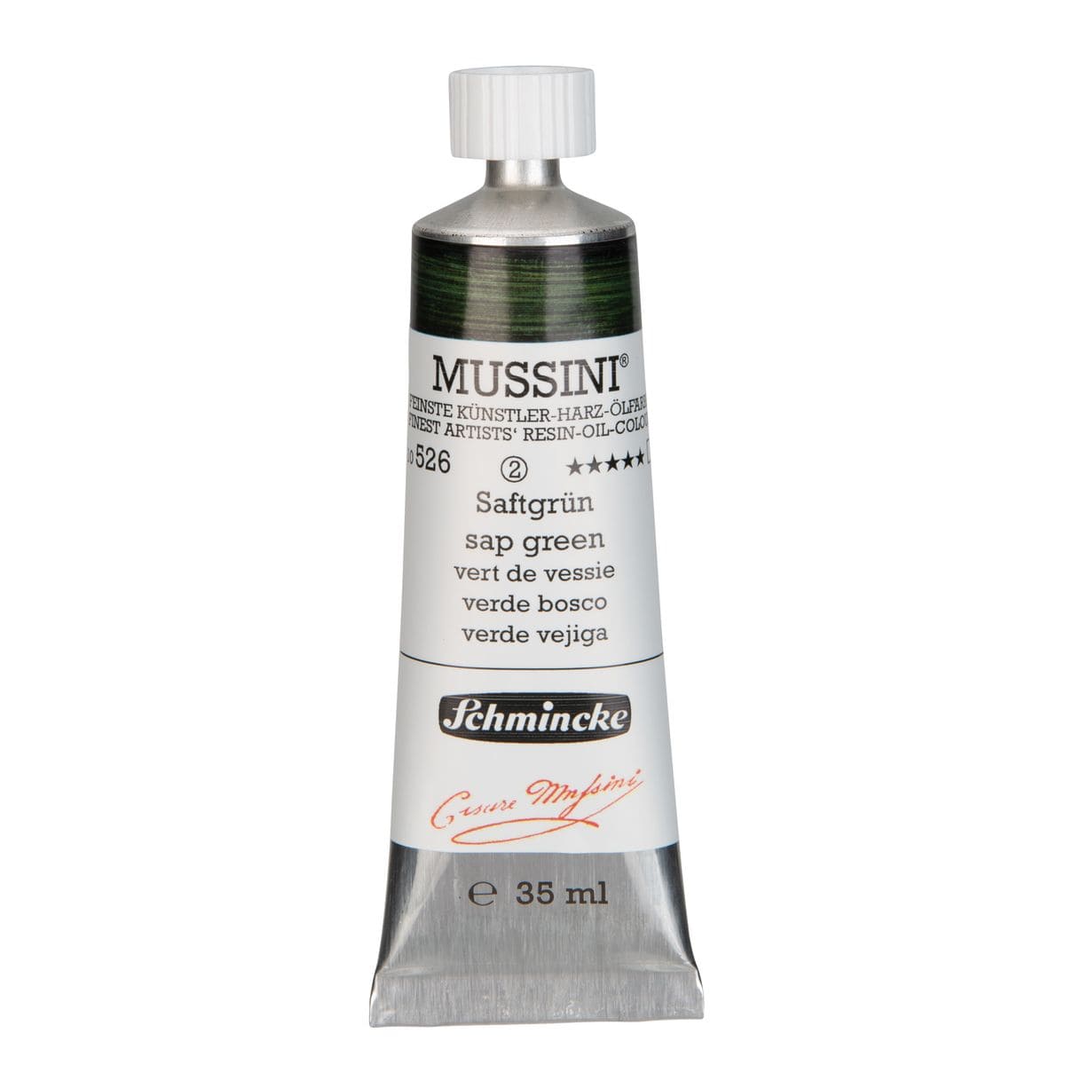 Tinta Óleo Schmincke Mussini 35ml S2 526 Sap Green