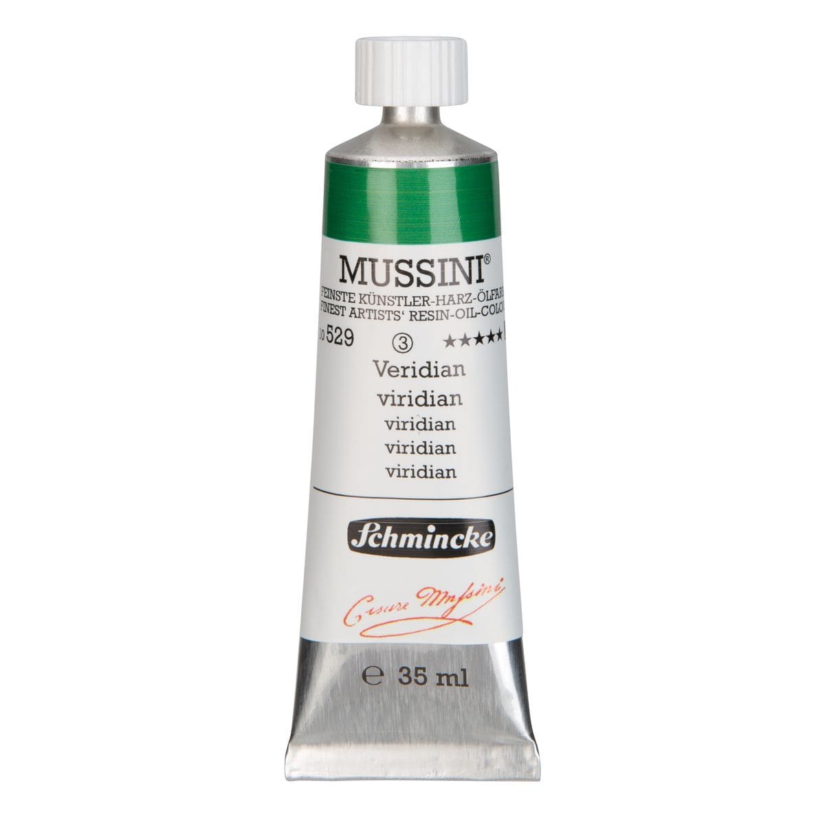 Tinta Óleo Schmincke Mussini 35ml S3 529 Viridian